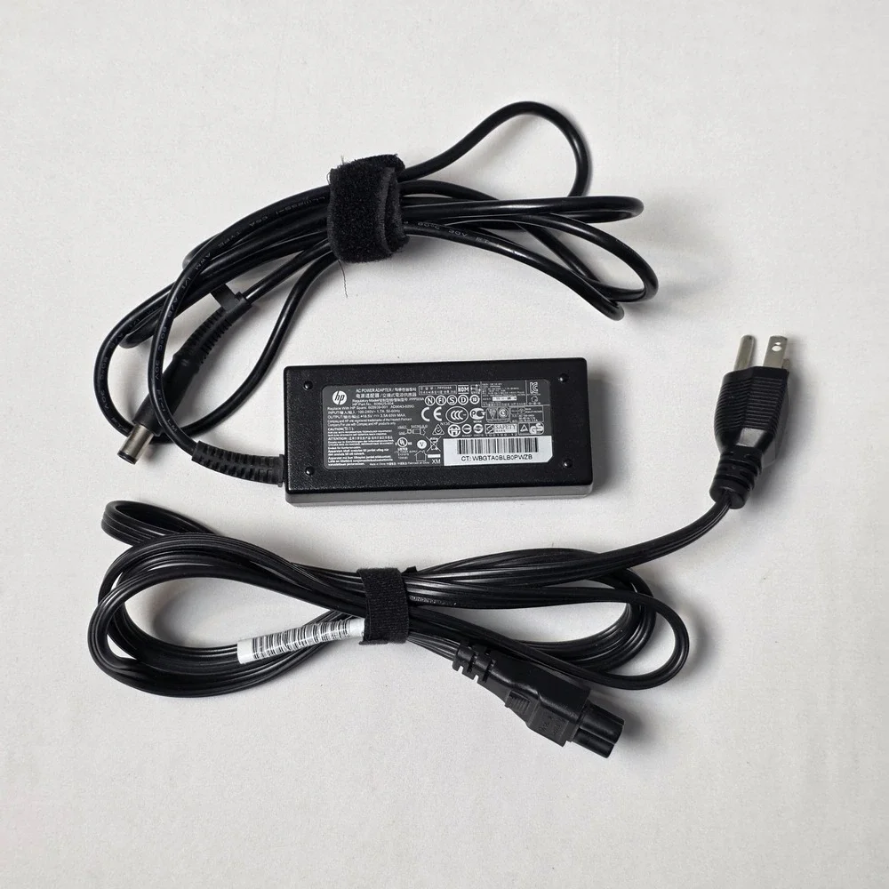 HP AC Power Adapter 65W 18.5V 3.5A PPP009A 608425-004 OEM Charger Black